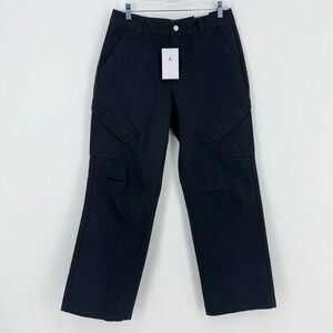 Nike Air Jordan x J Balvin Cargo Pants WOMENS Size M Black RN: 56323‎ New W/Tags